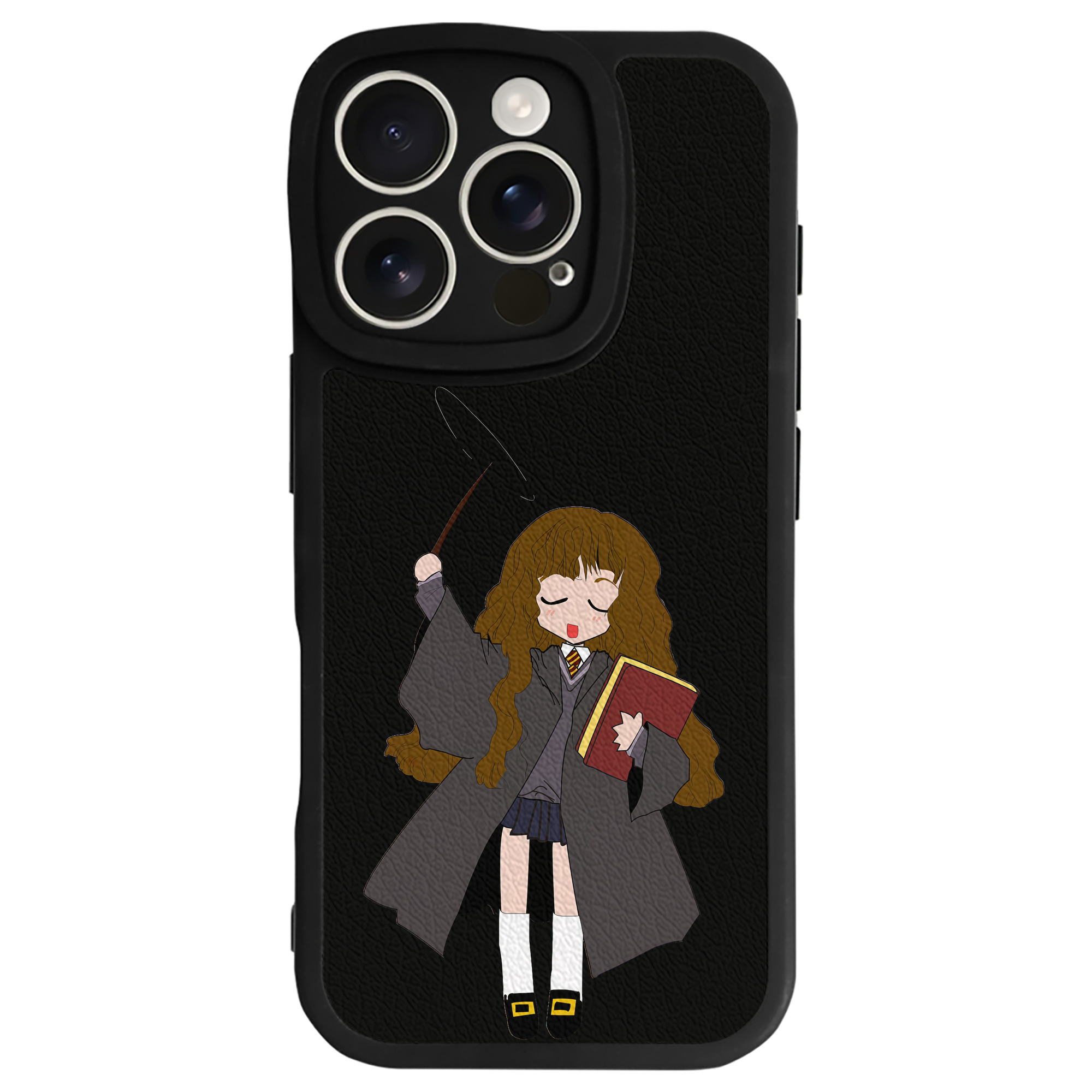 （画像用） Harry Potter ハリー・ポッターシリーズ 【iPhone 16シリーズ対応】シリコンスマホケース（レザー調） 材質：シリコン